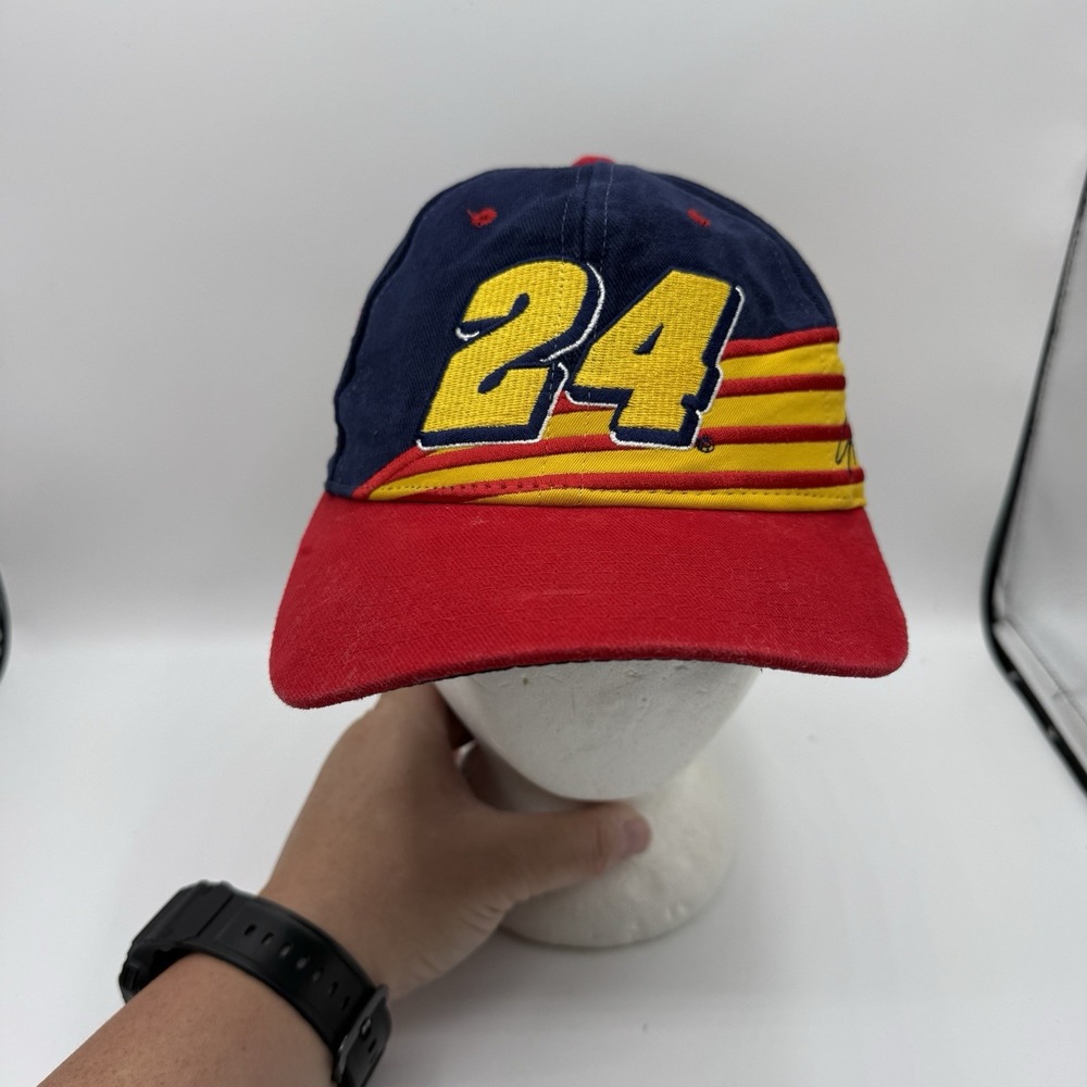 Vintage Chase Authentics NASCAR Snapback Hat Jeff Gordon #24 Dupont Racing Cap